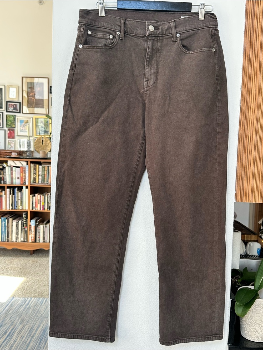 AYR The Getup barrel leg brown denim Jean size 30 - Picture 2 of 6